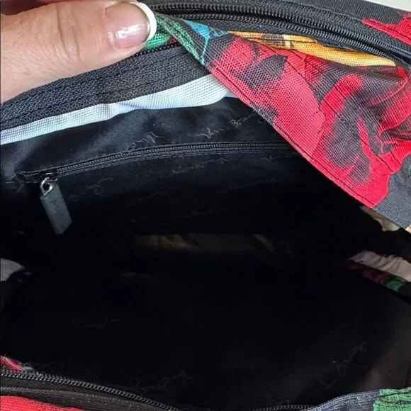 Vera Bradley Grande Laptop Backpack in the Havana Rose Pattern Butterfly Travel - Picture 8 of 12